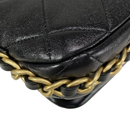 Chanel Shoulder Bag Matelasse As4451 Black Chain Shoulder / Vintage Gold