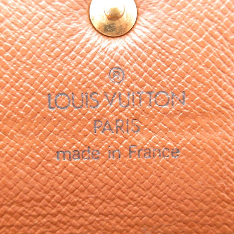 Louis Vuitton Monogram Pochette Cles M61725 Leather Long Wallet