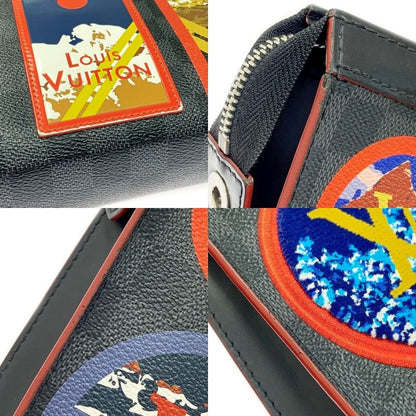 Louis Vuitton N60134 Damier Graphite PVC Pochette Voyage MM Black 359654 Second