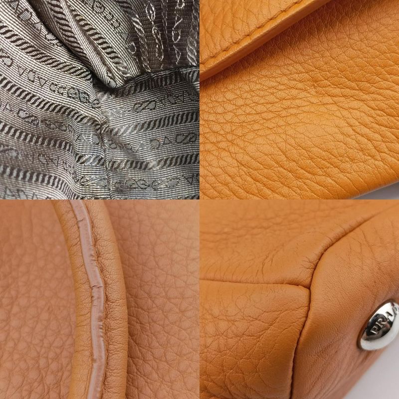 Prada Outlet Yellow Leather Br439331 1