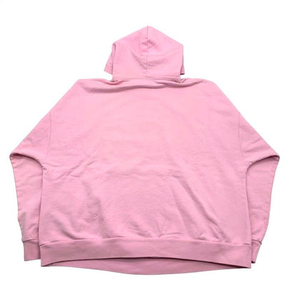 Balenciaga Venezia Logo Hoodie Cotton Venice Limited Pink Long Sleeve