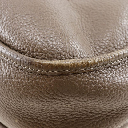 Hermes Evelyn 3 GM Taurillon Clemence Etoupe Silver Hardware □Q Ladies Shoulder