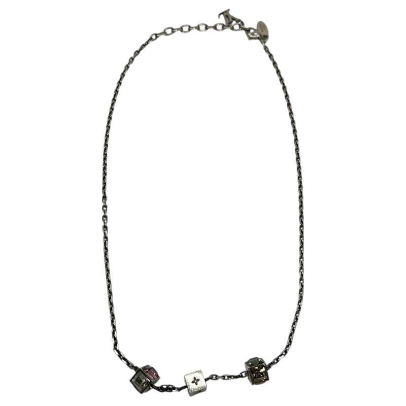 Louis Vuitton LV Collier Gamble Cube Necklace Collier Gamble Cube Necklace