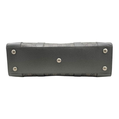 Gucci Tote Bag Ophidia Medium 731793 GG Supreme Grey Silver Hardware Gucci