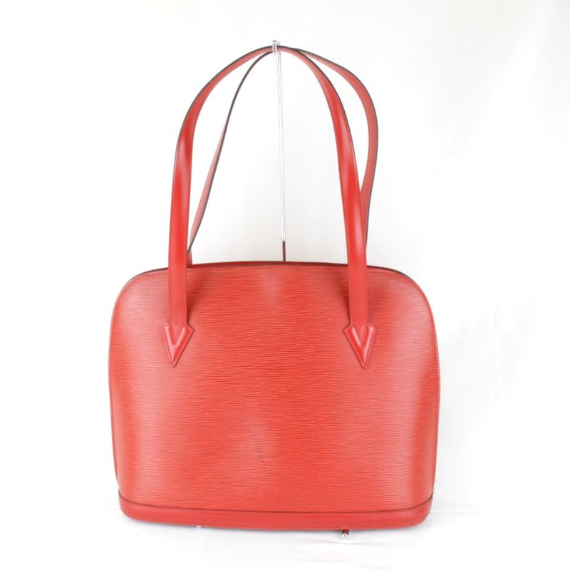 Louis Vuitton Le Sac M52287 Tote Bag Epi Leather Red Ladies