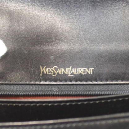 Yves Saint Laurent One Shoulder Bag Shoulder Bag Leather Black