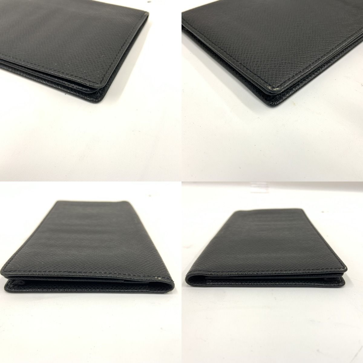 Louis Vuitton Taiga Porto Cult Credit Bifold Long Wallet Wallet M31002 Black