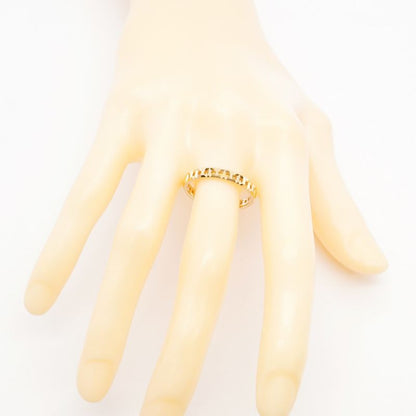 Tiffany & Co Ring T True/narrow 18K Pink Gold Pink Gold #215 Men's