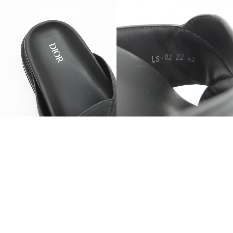 DIOR Homme Dior Homme Sandals Size 42 Oblique Logo Slides Shower Sandals