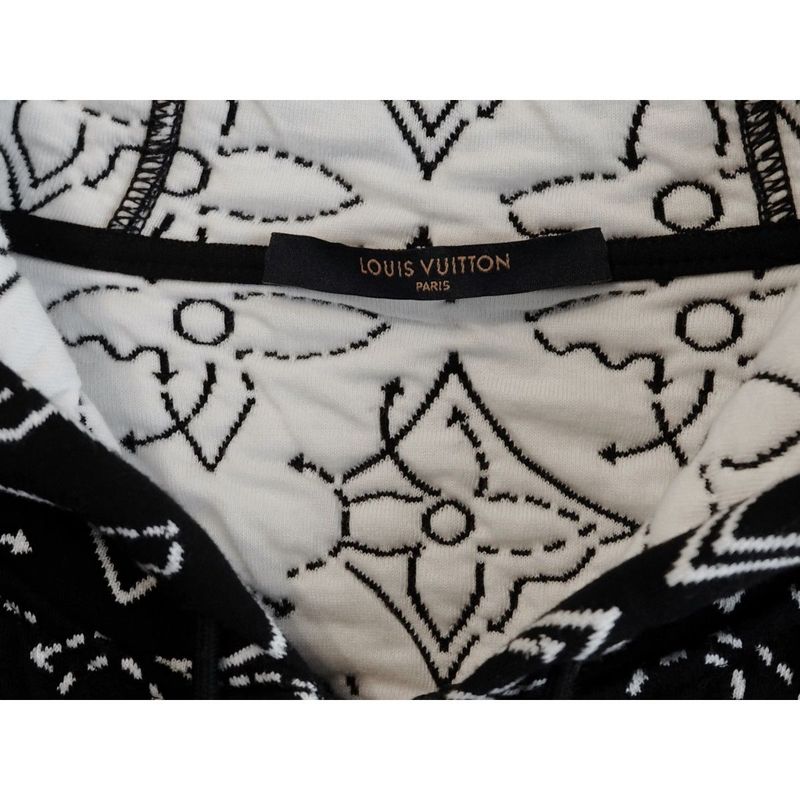Louis Vuitton LV X Nba Stratjik Flower Quilted Hoodie Zip Up Hoodie Outerwear