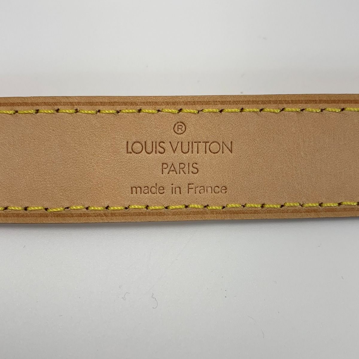 Louis Vuitton Leather Leather Beige J54316 152cm (59.84in) Bag Accessories