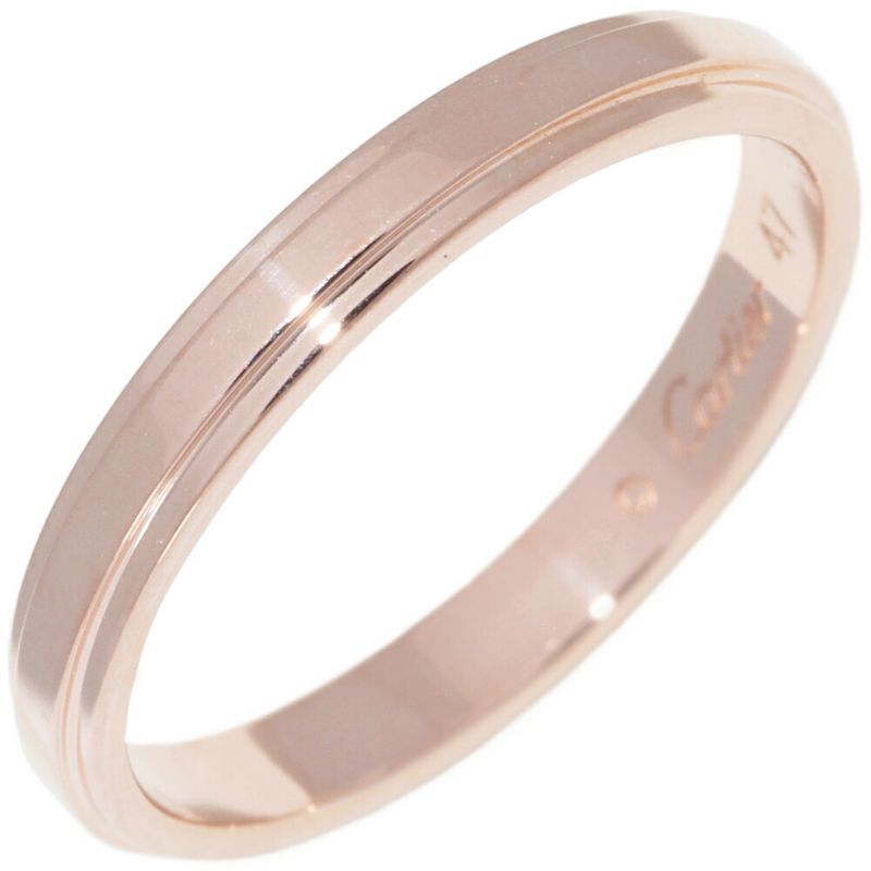 Cartier Ring 18K Pink Gold D'amour Wedding Ring Width 25mm (010in) B40937