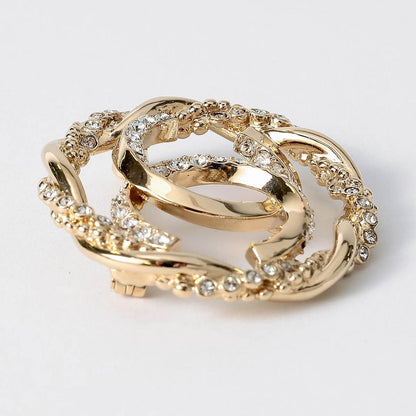 Chanel Brooch Gold