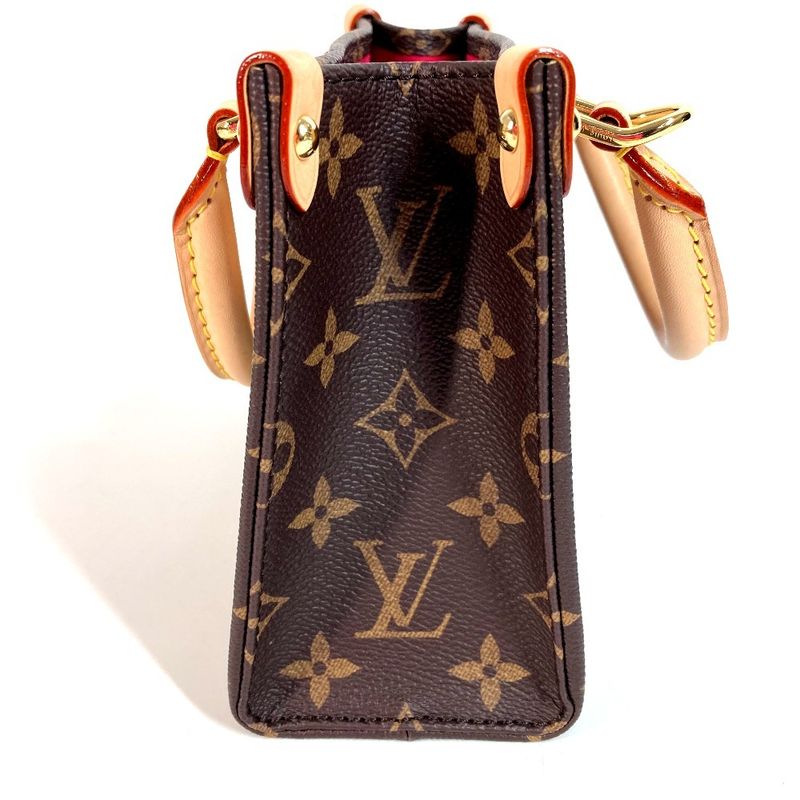Louis Vuitton Handbag On The Go BB M13668 Monogram Canvas Brown