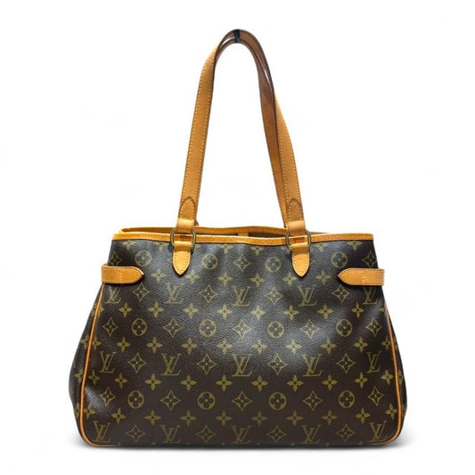 Louis Vuitton M51154 Batignolles Ca1025 Unisex Brown FREE