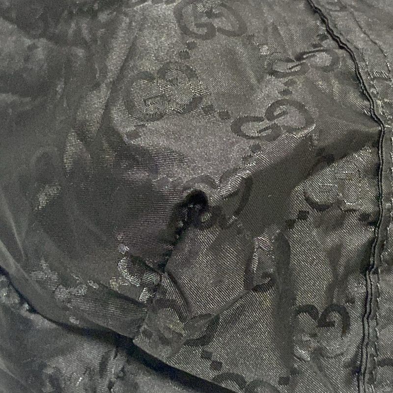 Gucci Tote Bag GG Pattern 223669 Black Eco Bag/bear