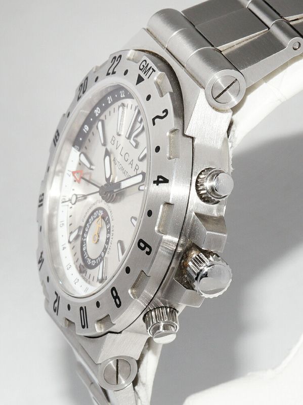 Bulgari Diagono Professional GMT Gmt40s Gmt40c5ssd Men's