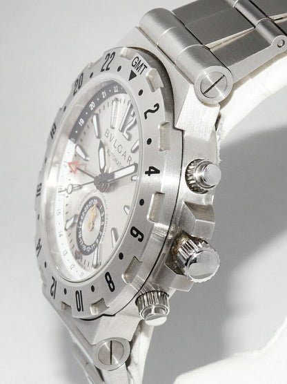 Bulgari Diagono Professional GMT Gmt40s Gmt40c5ssd Men's