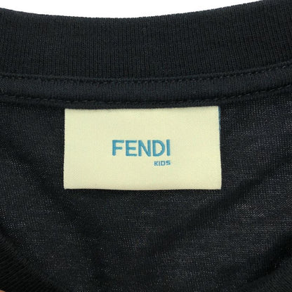 Fendi Kids Fendi Kids Ff Logo Cross Dress Jfb330 7aj Black 7a