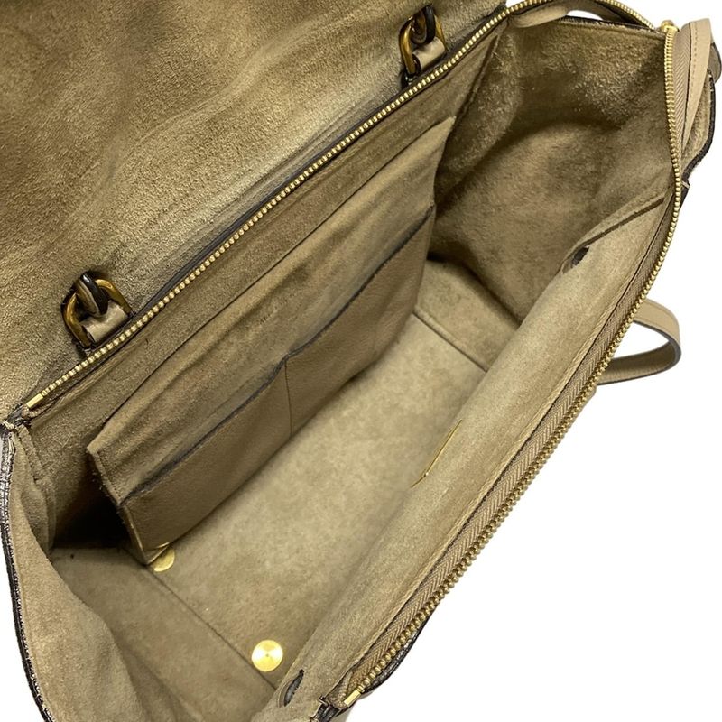 Celine Handbag Belt Bag Mini Beige