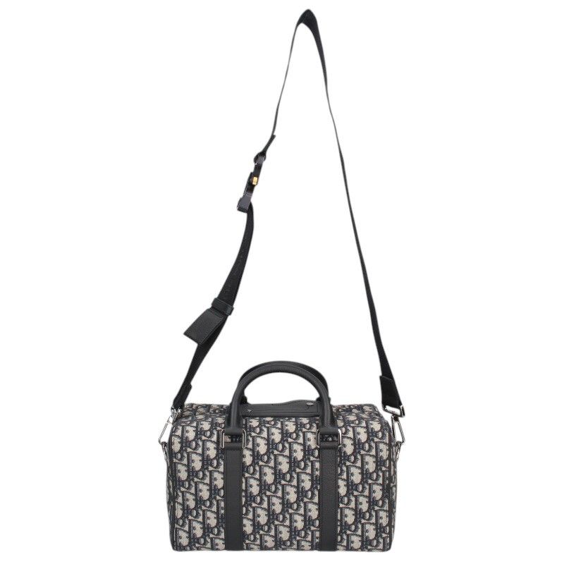 Dior Lingot 26 Lingot 26 Oblique Jacquard Saddle Flap Shoulder Bag Men's