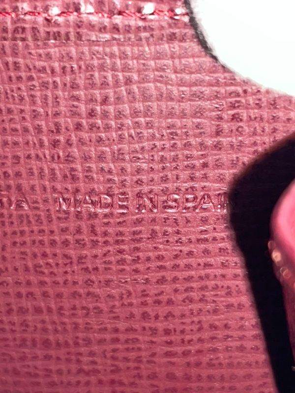 Cartier Must Line Leather Coin Case Bordeaux Made In Spain