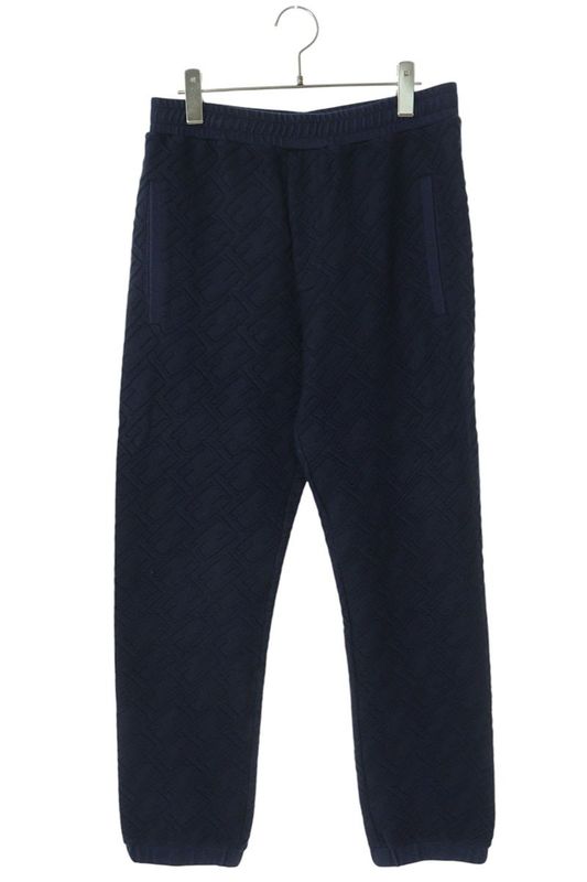 Fendi Fb0496 AM17 FF Zucca Pattern Long Pants Men 48