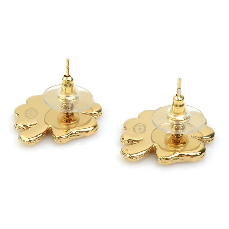 Chanel Earrings Clover Coco Mark