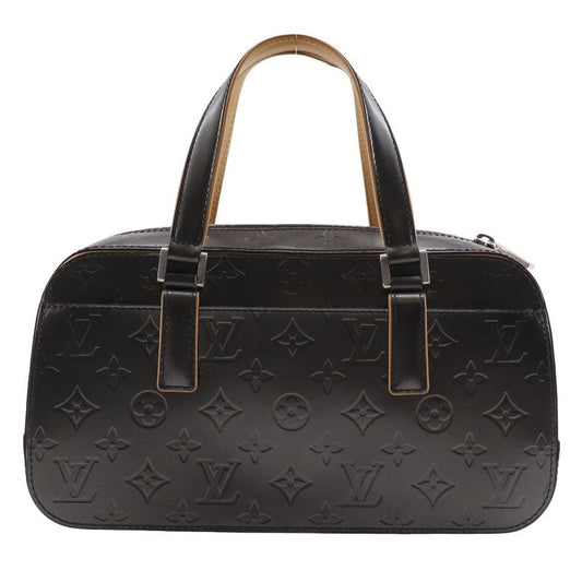 Louis Vuitton Shelton M55172 Monogram Matte Noir Black Th1023 Ladies Handbag