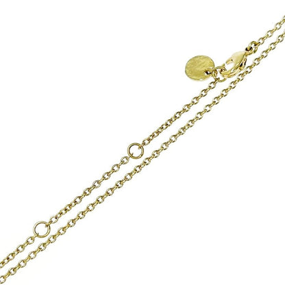 Christian Dior GP Crystal Clair D Lune Necklace Women's Gold 364135 Necklace