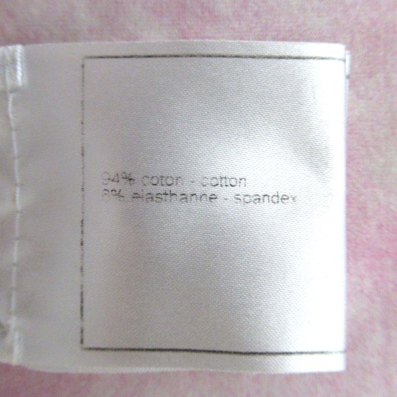 Chanel 09c Coco Mark Print Short Sleeve T-Shirt Cut and Sewn P34611 Size 40