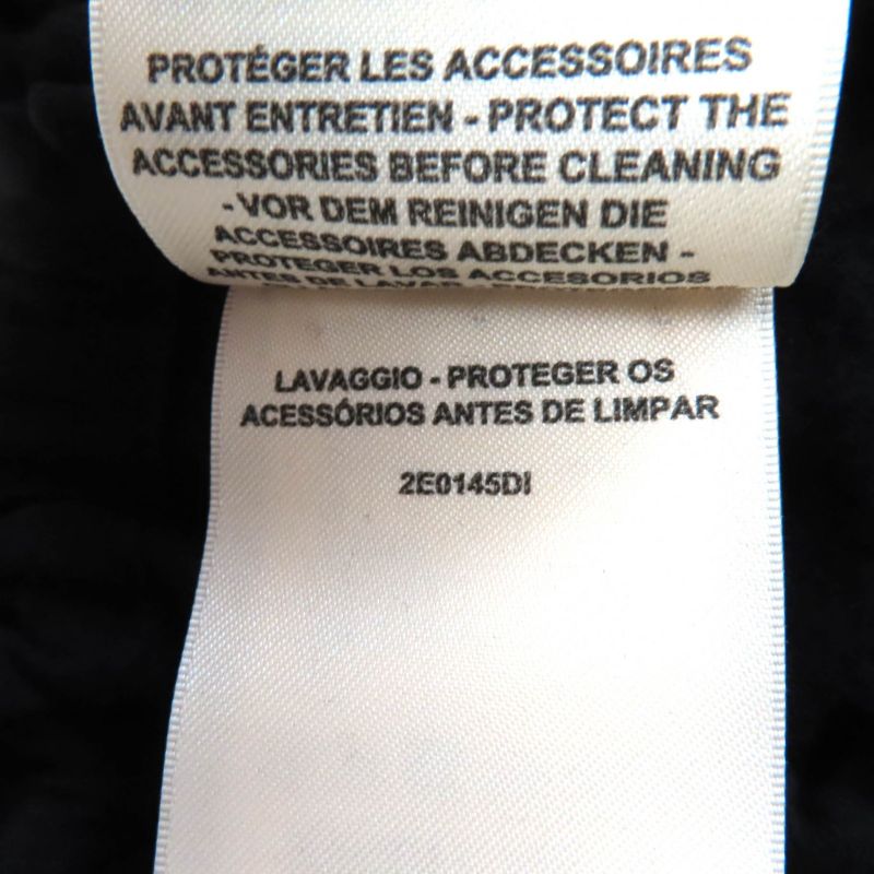 Hermes 22SS 2e0145di Cashmere Silk Blend With Serie Buttons Leather Use Logo