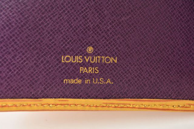 Louis Vuitton Wallet Epi Vintage Obsolete Foldable Wallet M63549