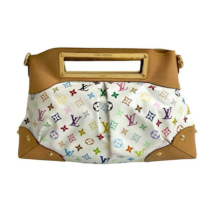 Louis Vuitton Judy GM Monogram Multicolor Leather 2-Way Handbag Shoulder Bag