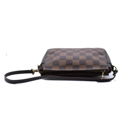 Louis Vuitton Handbag Trousse Makeup Damier Ebène Brown N51982 39ka888