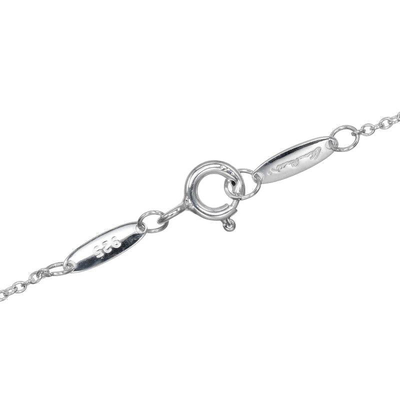 Tiffany & Co Alphabet Letter A Silver 925 Ladies 2.4g Necklace