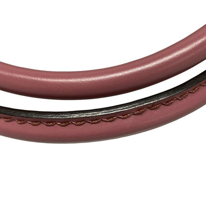 Gucci Tote Bag Sookie GG Pattern 296835 Beige Dark Brown And Pink Leather