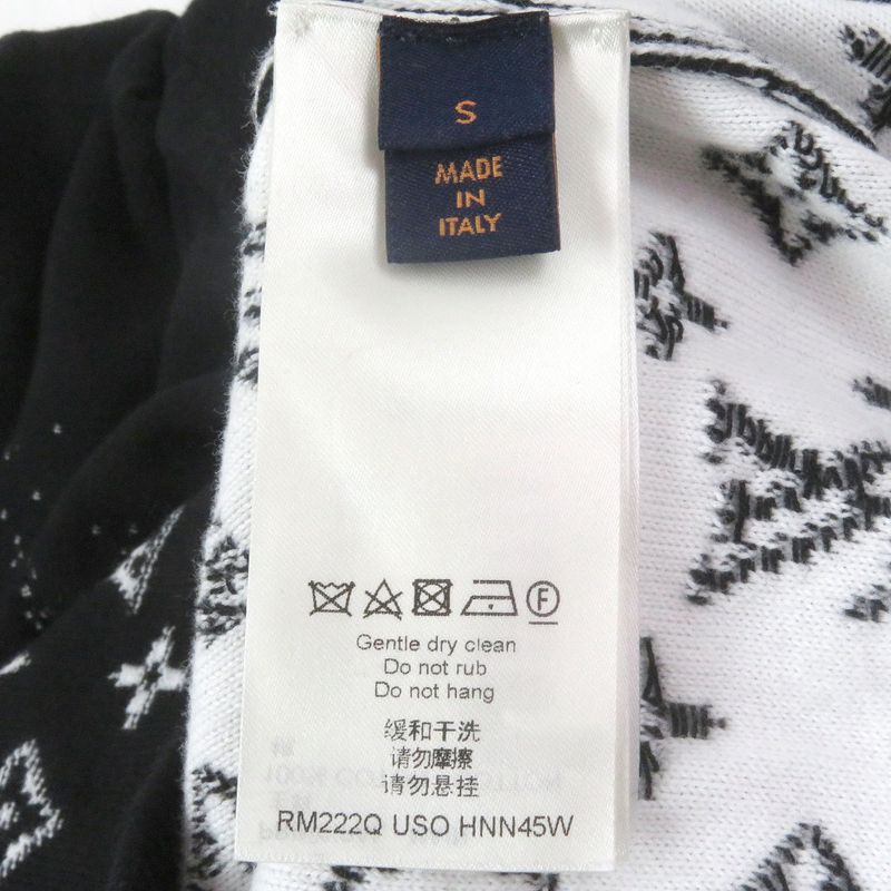 Louis Vuitton 22AW 1aa4y5 Monogram Gradient 100% Cotton Pullover Knit Hoodie