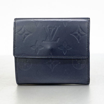 Louis Vuitton Trifold Wallet Monogram Matte Porte Monnaie Vivier Carte Cles Di