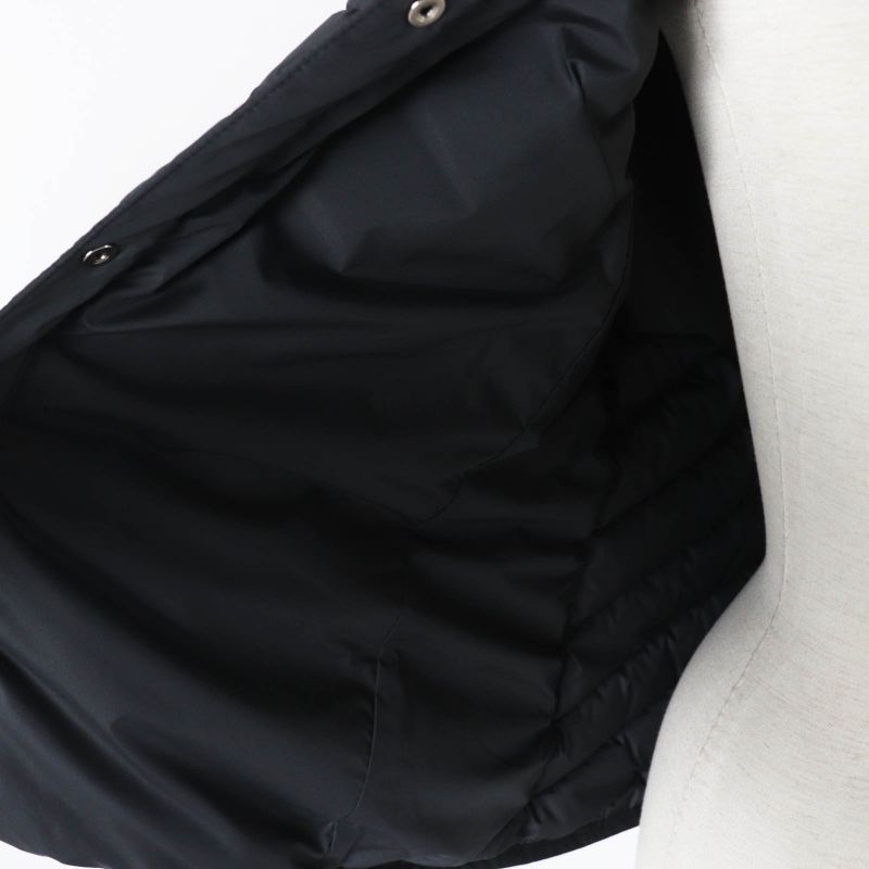 Hermes 23-24aw 3h0185da Serie Button Serie Rubber Patch Cotton Down Jacket