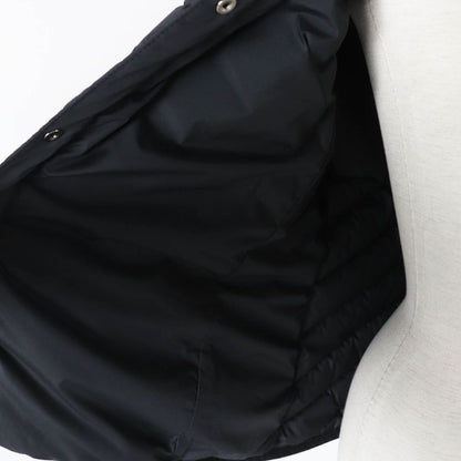 Hermes 23-24aw 3h0185da Serie Button Serie Rubber Patch Cotton Down Jacket