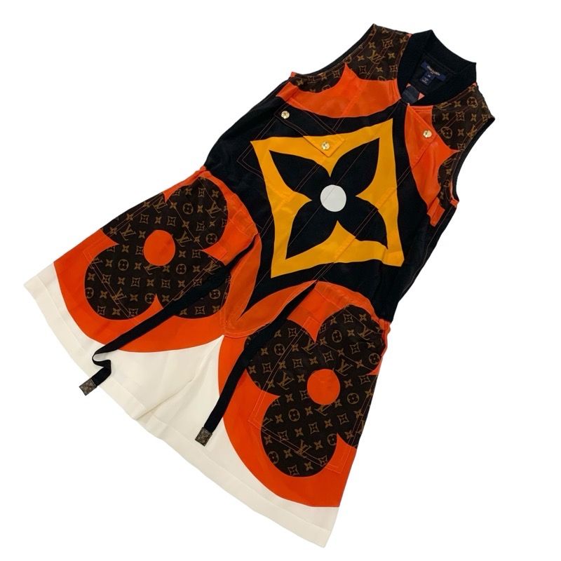 Louis Vuitton Monogram Silk Multicolor All-in-one