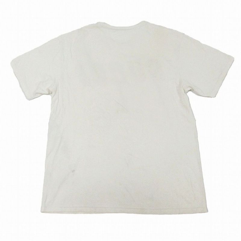 Gucci 565806 Xjazy Blade Print T-Shirt Short Sleeve Top White Size M Men's