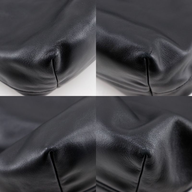 Prada Logo Ws7654 Leather Black Ladies Tote Bag