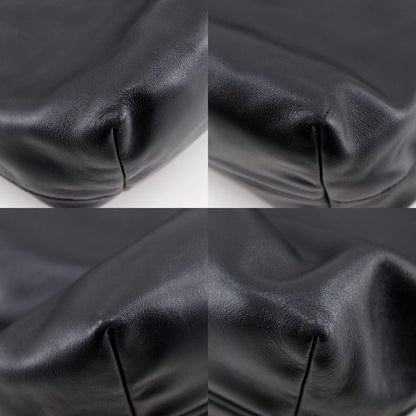 Prada Logo Ws7654 Leather Black Ladies Tote Bag