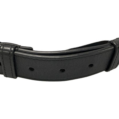 Gucci GG Marmont Waist Pouch Black Leather 476434