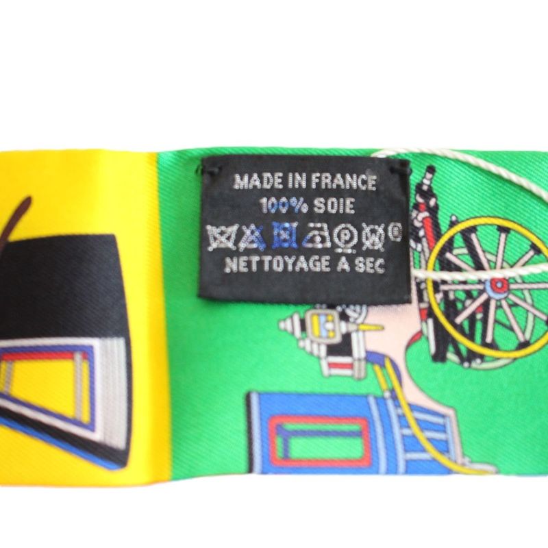 Hermes Twilly Exquisite Carriage Silk Scarf