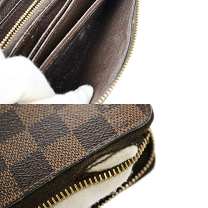 Louis Vuitton 3 Sets Of Wallets Monogram Damier Ebène Epi Leather Brown Blue