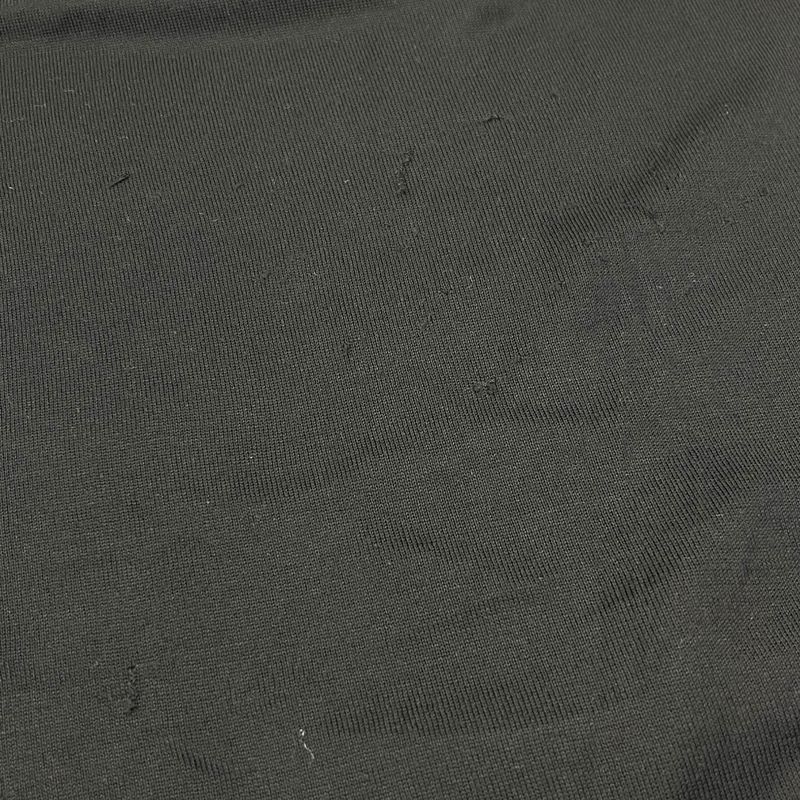 Hermes Short Sleeve Long Silk Knit Cardigan Black 38