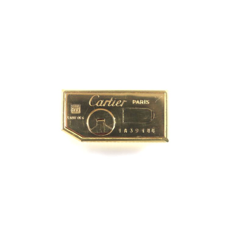 Cartier - Pentagon Roller Gas Lighter Gold Men's Ignition Confirmed